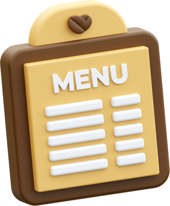 Menu 3D Icon